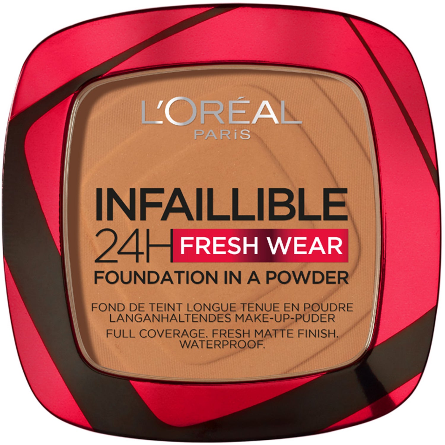 L'Oréal Paris Infaillible 24H Fresh Wear Powder Foundation Hazelnut 330 - 9 g