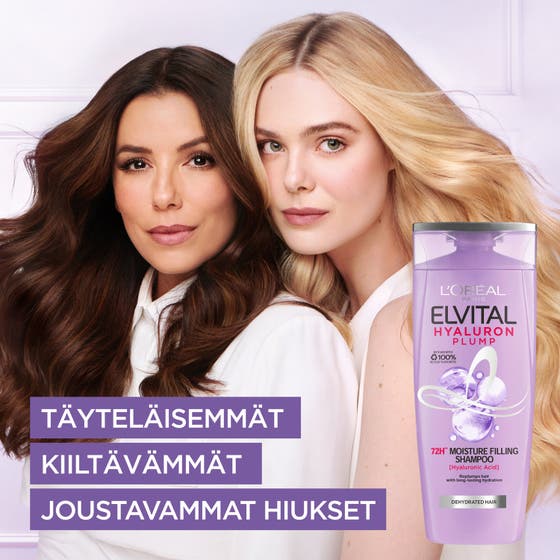 Elvital Hyaluron Plump Shampoo For Dehydrated Hair