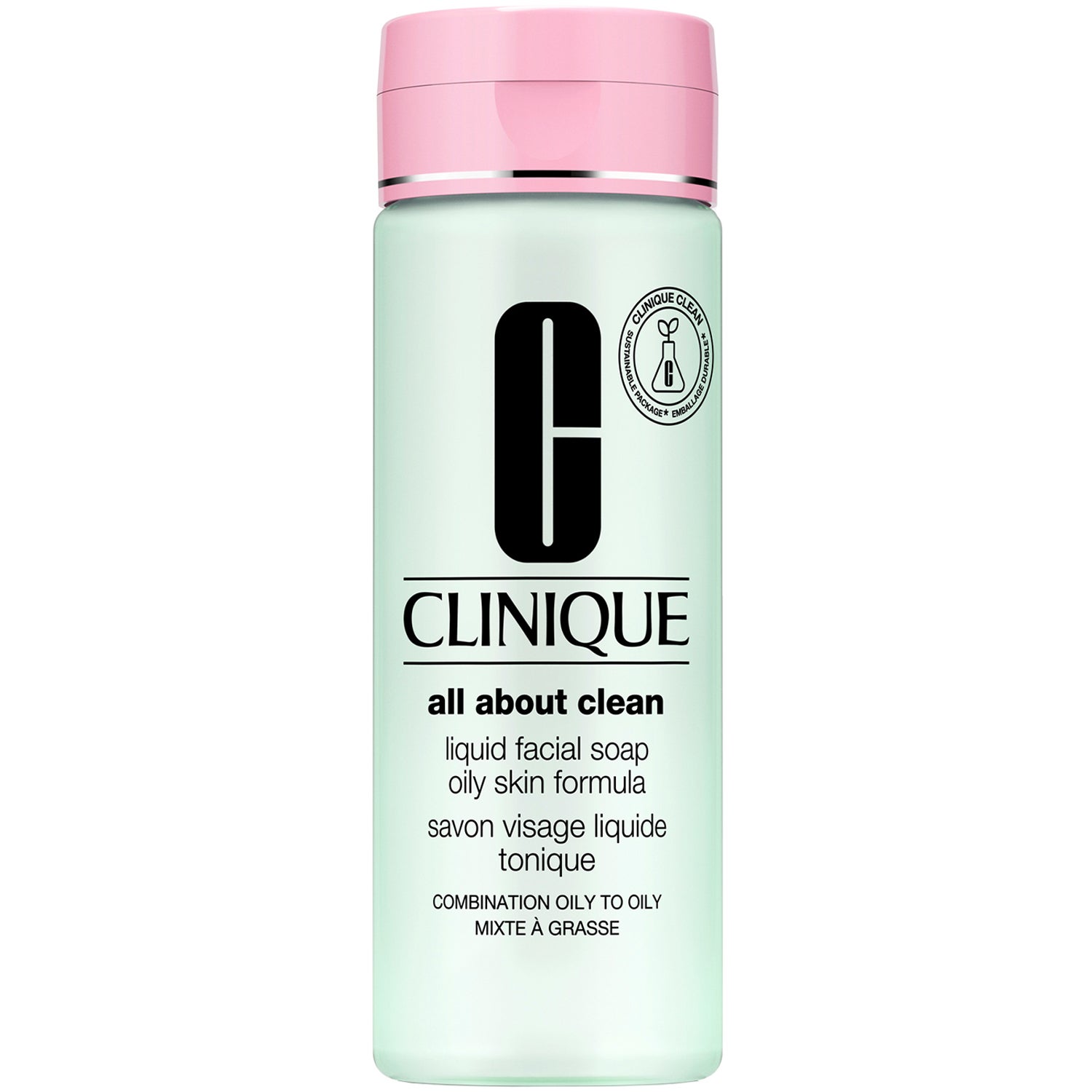 Clinique Liquid Facial Soap Cleanser Combination/Oily Skin