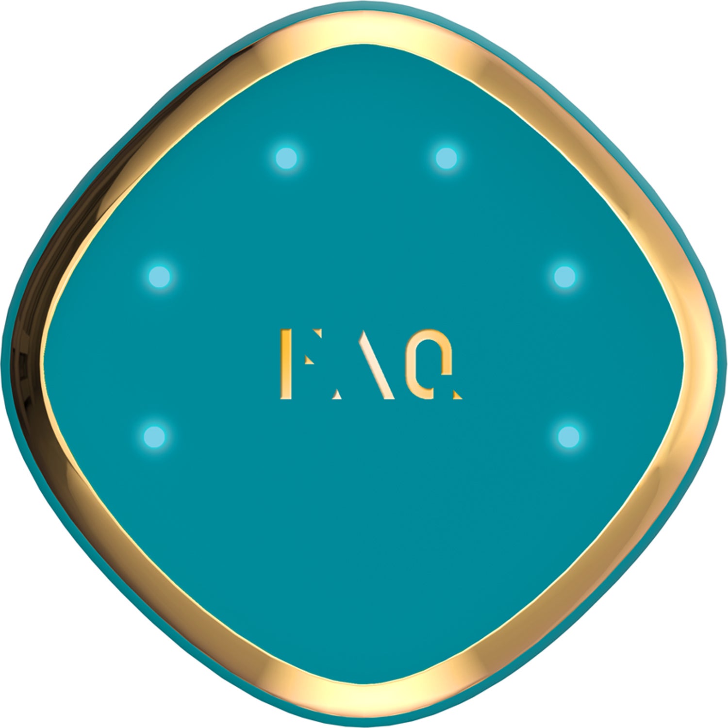 FAQ Swiss FAQ™ 301 LED Hair Regrowth Scalp Massager Blue Emerald - 1 pcs