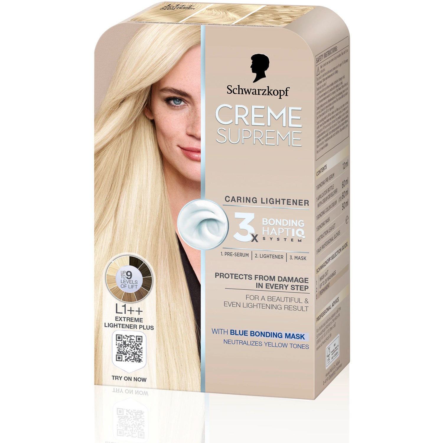 Schwarzkopf Schwarzkopf Creme Supreme L1++ Extreme Lightener Plus - 1 pcs parfym