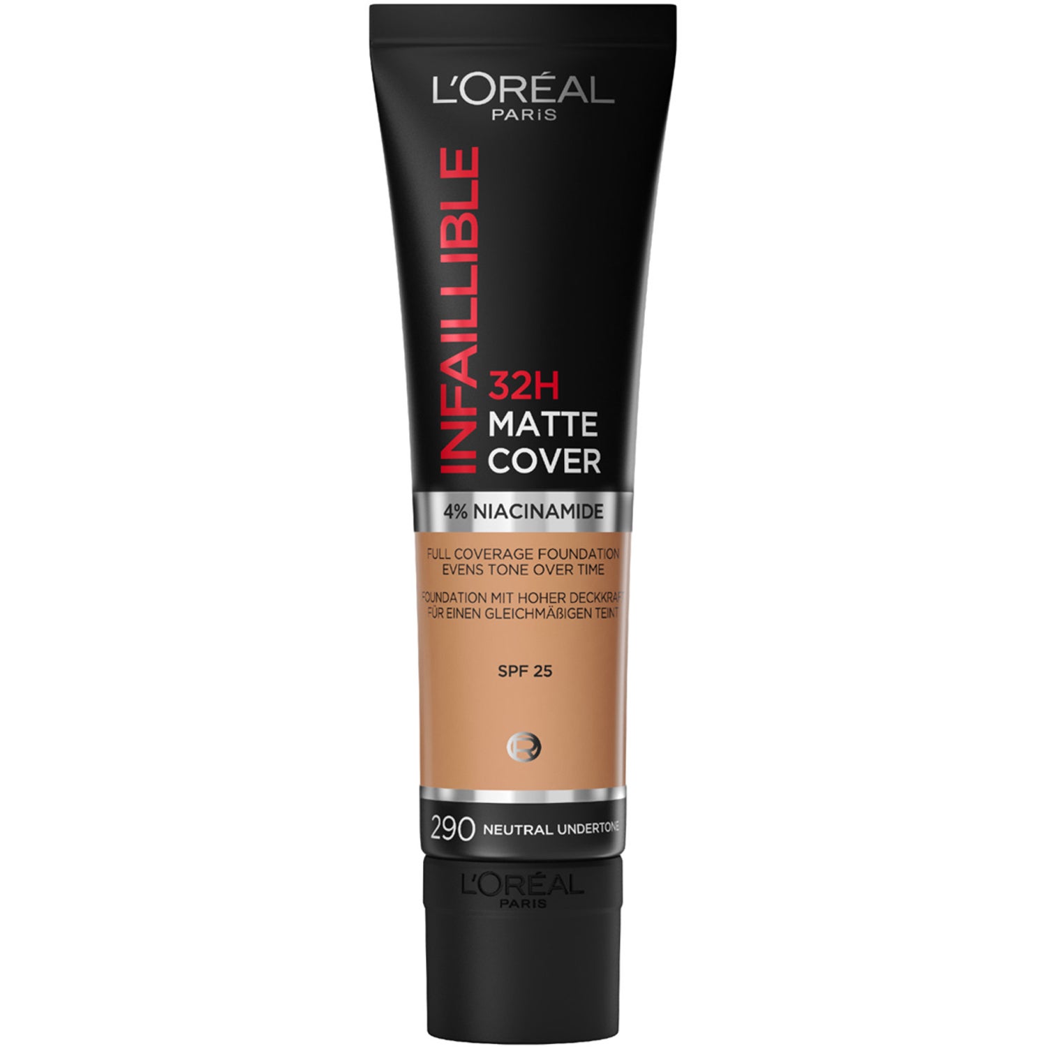 L'Oréal Paris Infaillible 32H Matte Cover Foundation Golden Amber - 30 ml