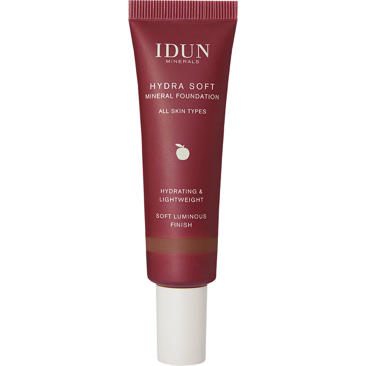 IDUN Minerals Hydra Soft Mineral Foundation Yrsa Dark brown neutral - 30 ml