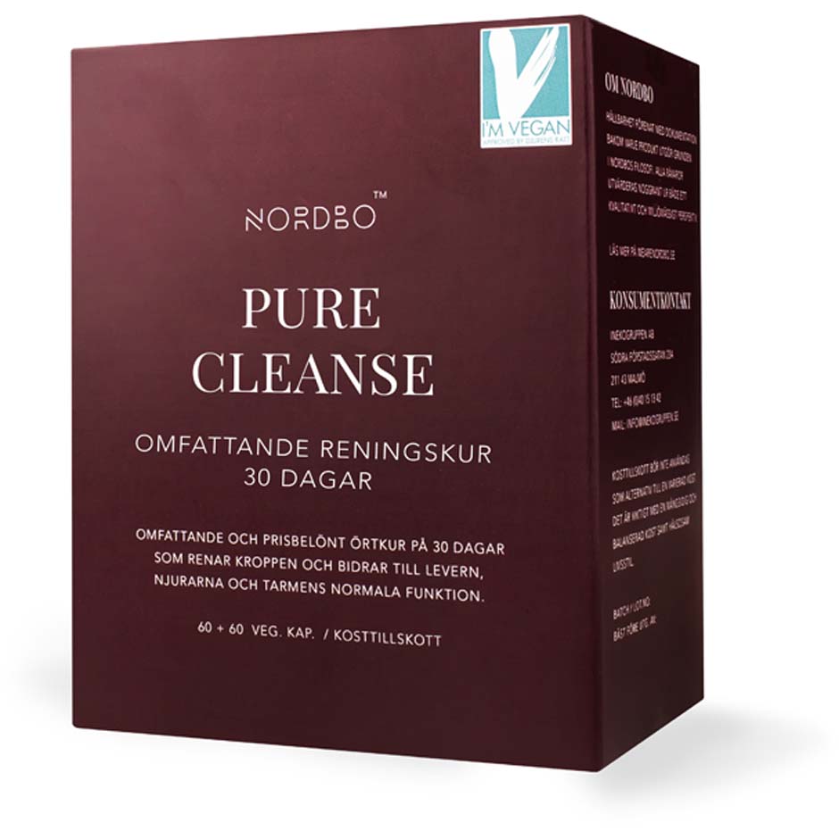 Pure Cleanse, 120 st NORDBO Kosttillskott