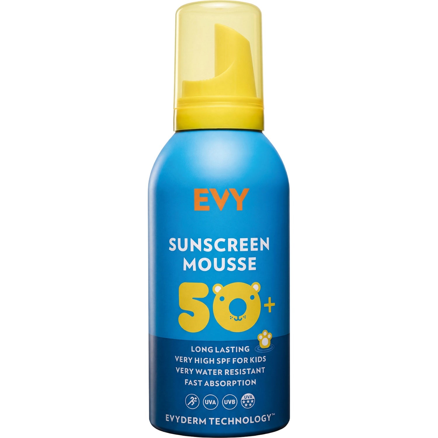 Evy Technology Sunscreen Mousse For Kids SPF50