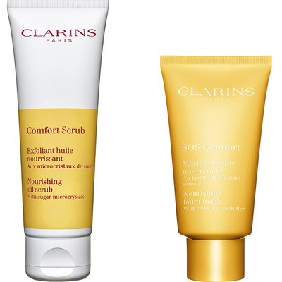 Clarins SOS Comfort Scrub & Mask