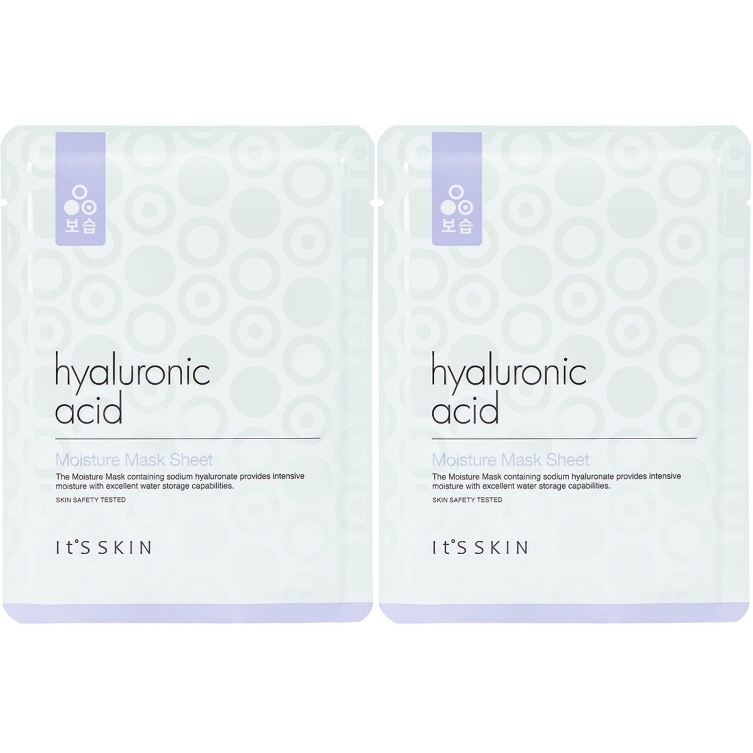 It'S SKIN Duo Hyaluronic Acid Moisture Sheet Mask