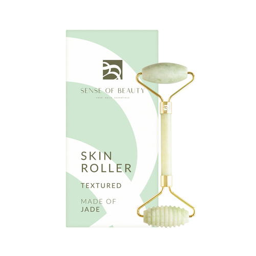 Sense Of Beauty Skin Roller Jade Textured