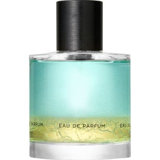 Zarkoperfume Cloud Collection 2 100 ml fresh parfym blå i glasflaska med tvådelad blåvit vätska och svart lock