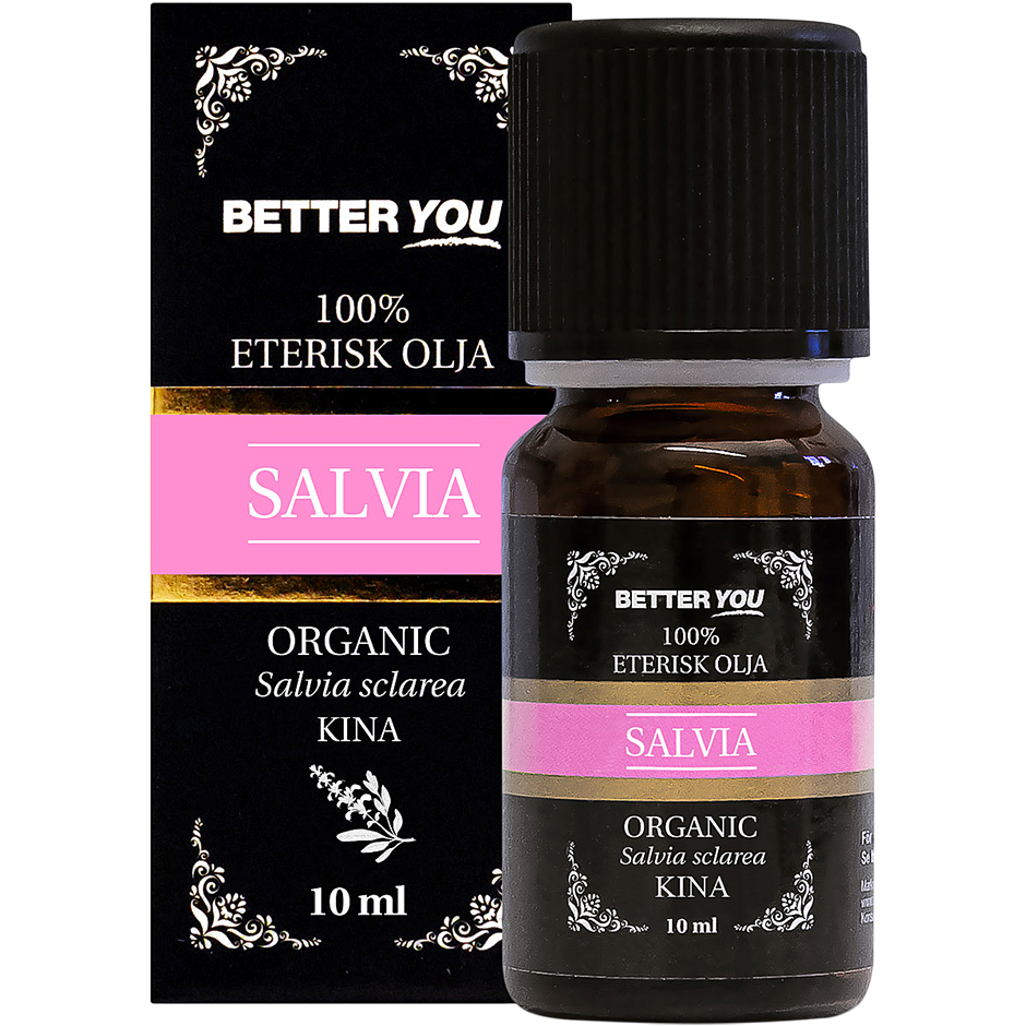 Salviaolja EKO Eterisk, 10 ml Better You Kroppsolja