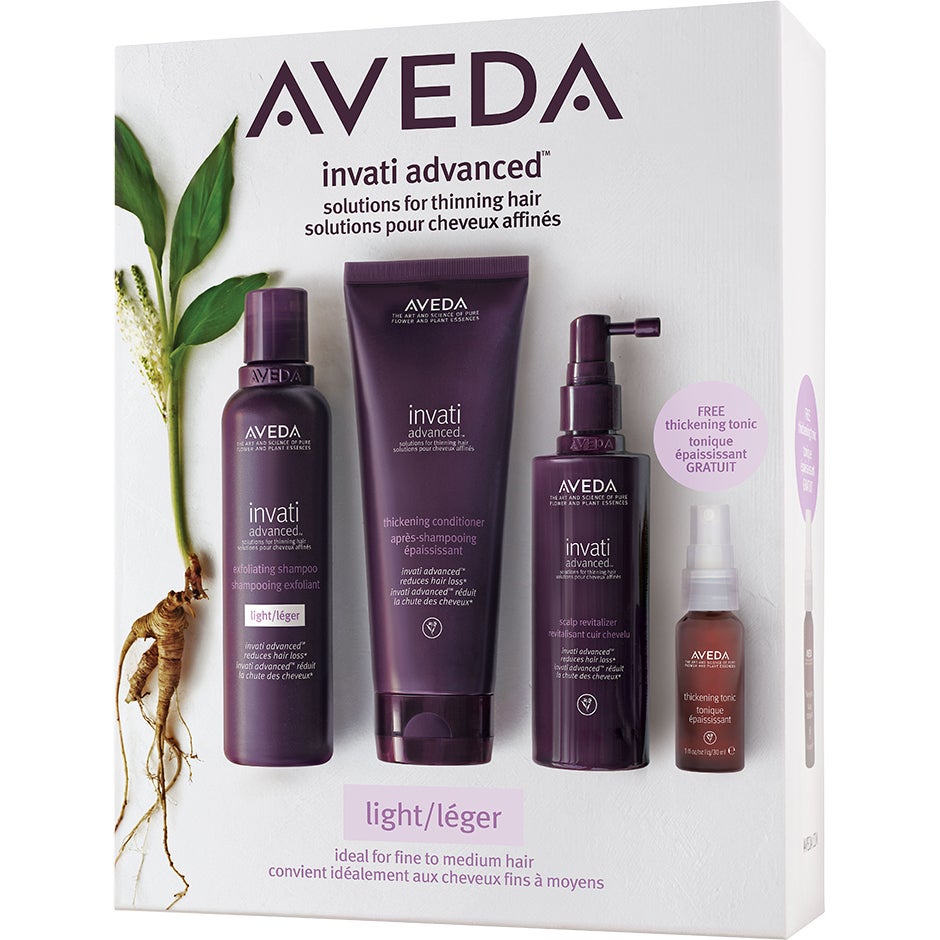 Invati Advanced System Set Light,  Aveda Schampo