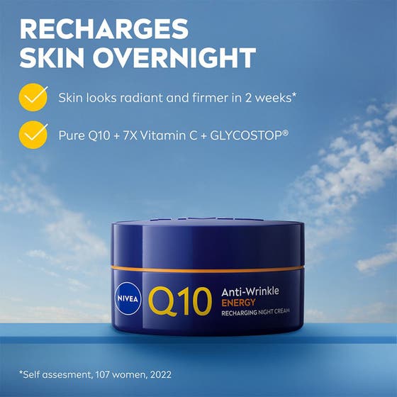 Q10 Energy Recharging Night Cream