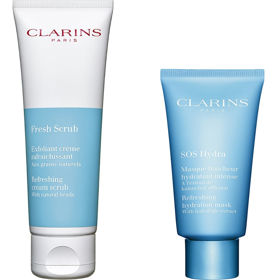 SOS Hydra Scrub & Mask, Clarins Set / Boxar