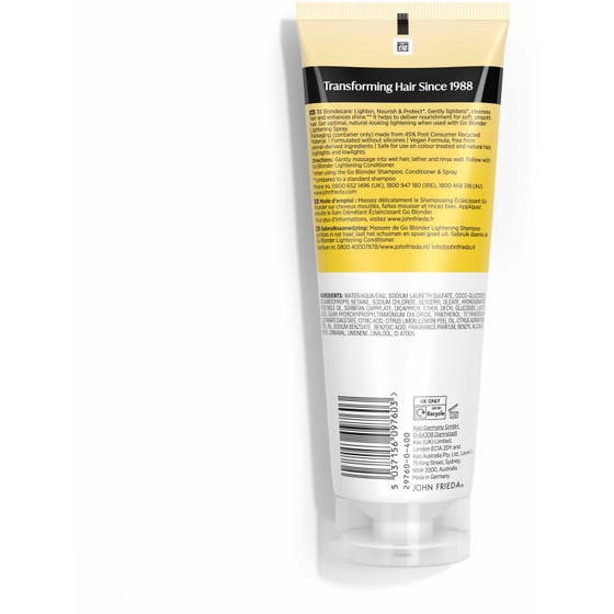 Go Blonder Lightening Shampoo