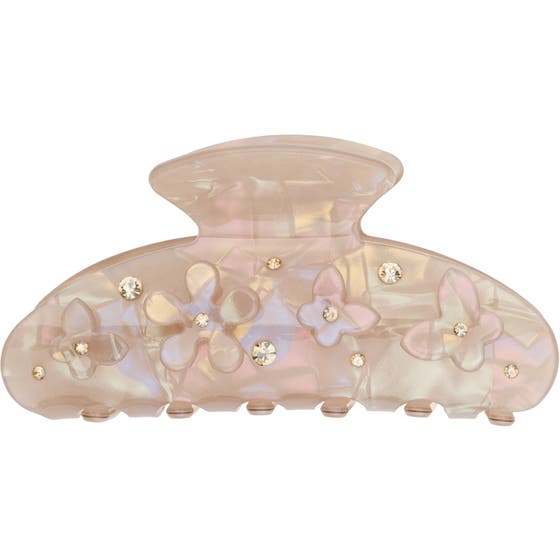 Flower & Butterfly Hair Claw