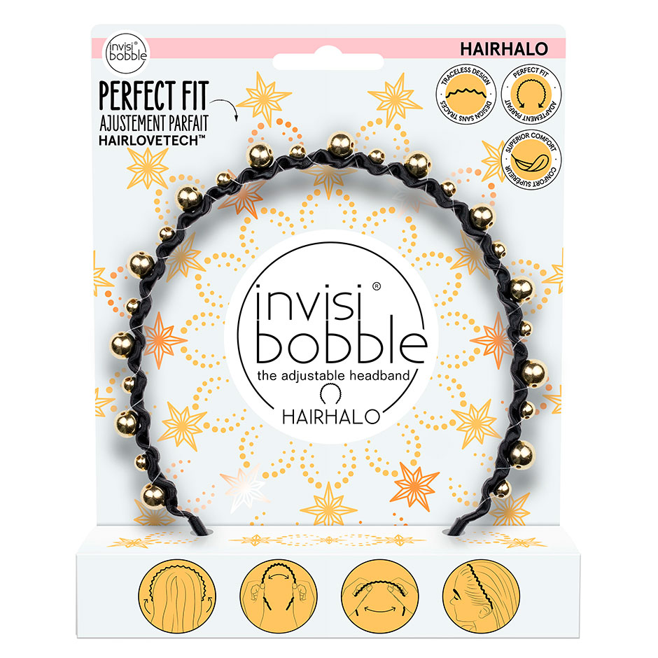 HAIRHALO Time to Shine You're a Star, 48 g Invisibobble Hårsnoddar