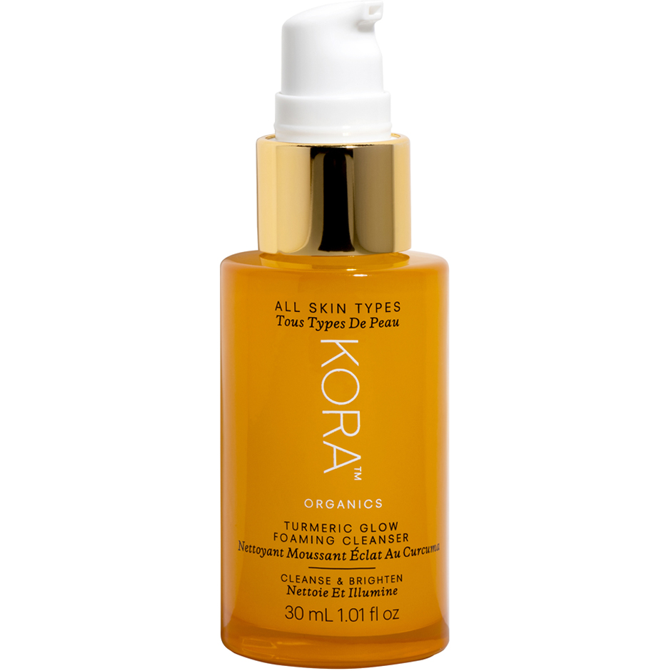 KORA Organics Turmeric Glow Foaming Cleanser