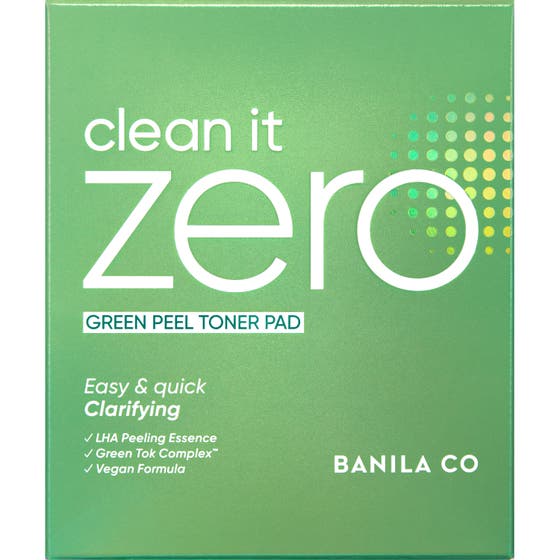 Clean It Zero Green Peel Toner Pad