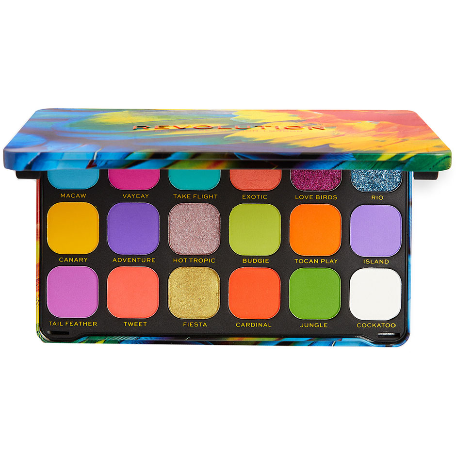 Forever Flawless Bird of Paradise Palette,  Makeup Revolution Ögonskugga