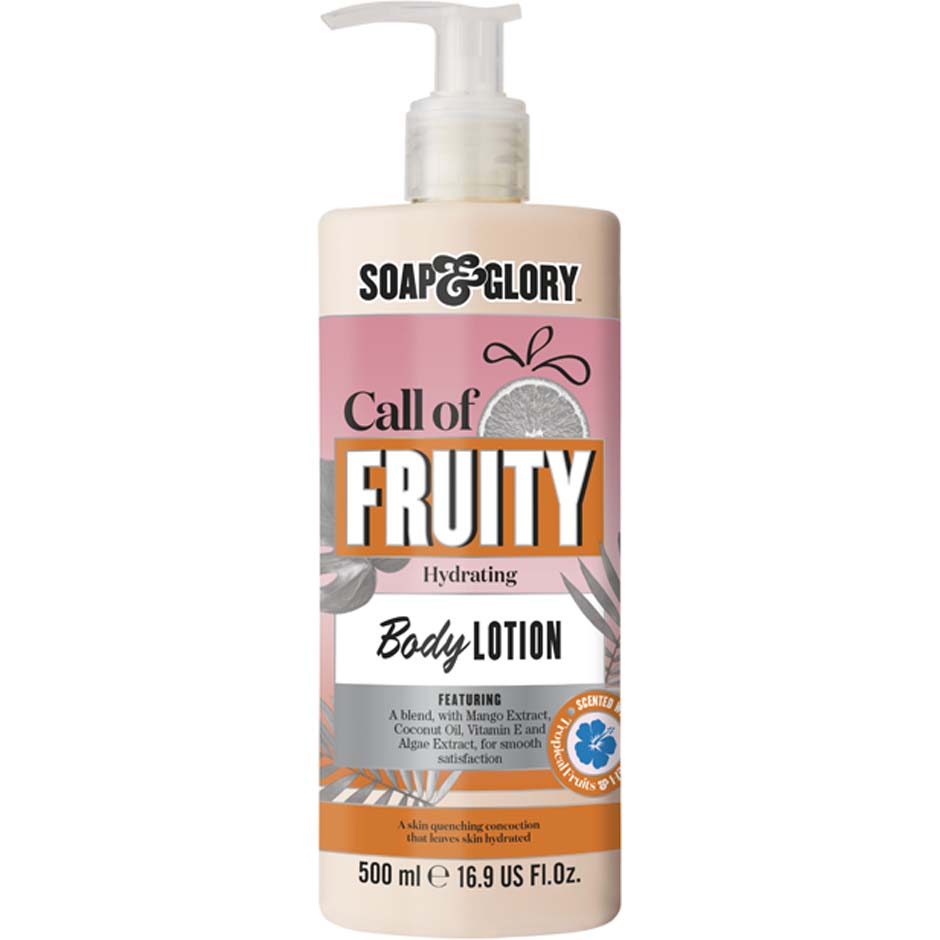 Call of Fruity Body Lotion for Softer and Smoother Skin, 500 ml Soap & Glory Body Cream