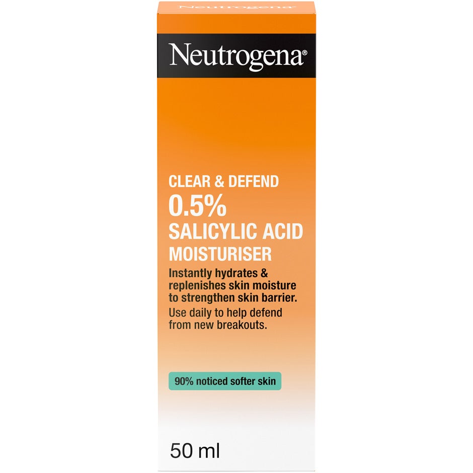 Neutrogena Clear & Defend 0.5 % Salicylic Acid Moisturiser - 50 ml
