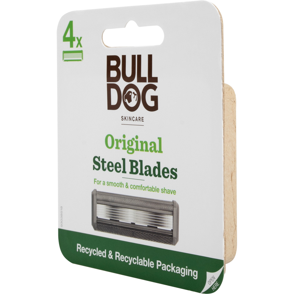 Bulldog Original Steel Blades 4 Blades pcs 4