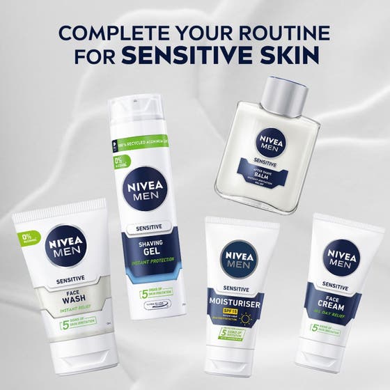 Mjuk Komfort - NIVEA:s Beprövade Vård för Män med Känslig Hy som Lätt Irriteras