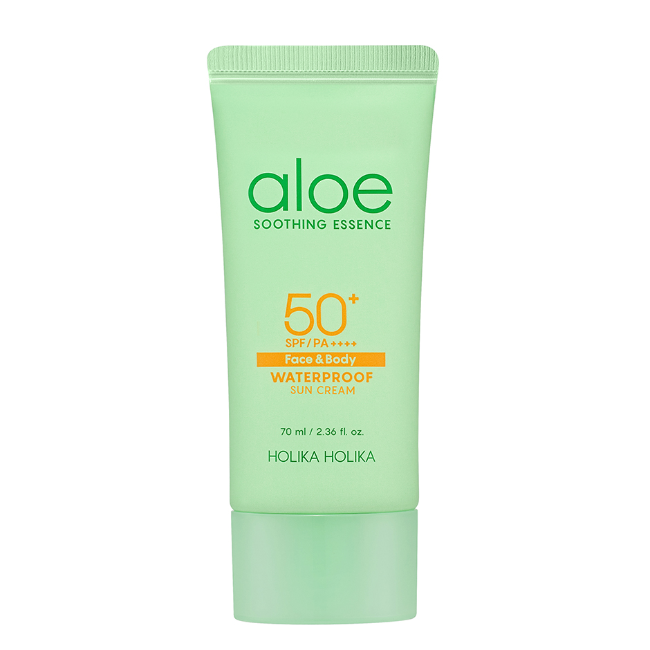 Aloe Soothing Essence Waterproof Sun Cream, 70 ml Holika Holika Solskydd Ansikte