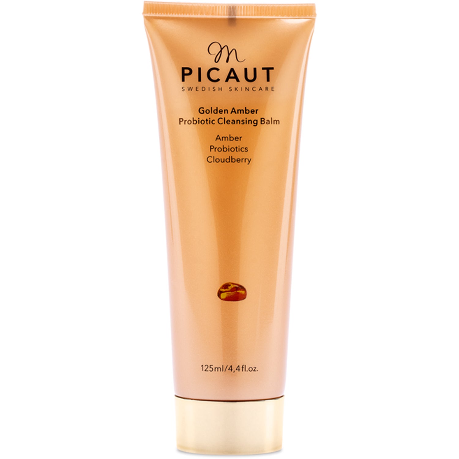 M Picaut Golden Amber Probiotic Cleansing Balm, 125 ml