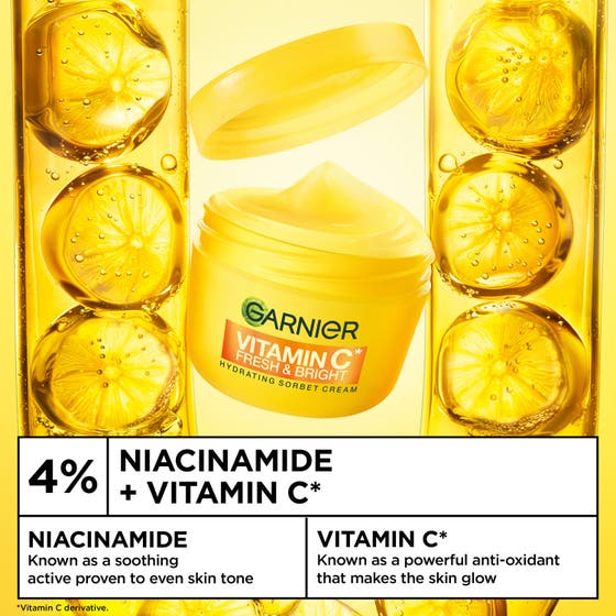 Vitamin C* Fresh & Bright Hydrating Sorbet Cream