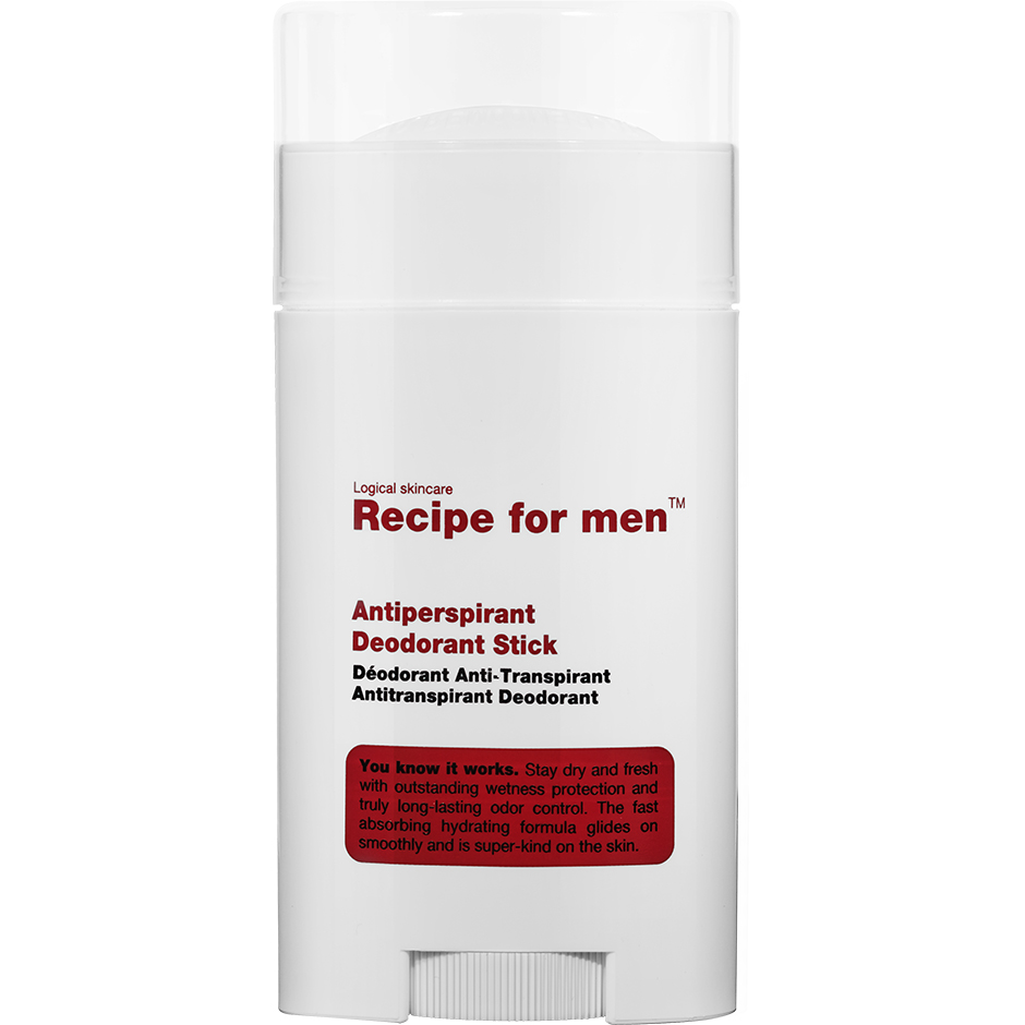 Antiperspirant Deodorant Stick, 50 ml Recipe for men Herrdeodorant