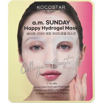 a.m. SUNDAY Hydrogel Collagen Mask