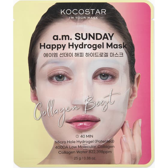 a.m. SUNDAY Hydrogel Collagen Mask