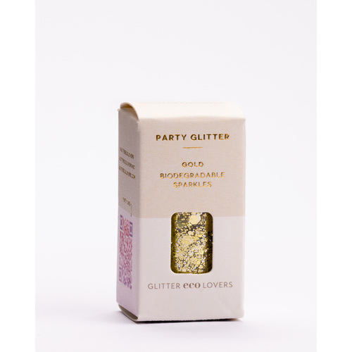 Glitter Eco Lovers Gold Party Glitter