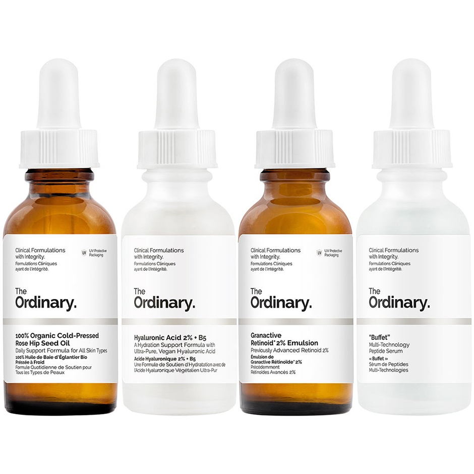 Anti-aging Routine Moderate Strenght, The Ordinary Set / Boxar