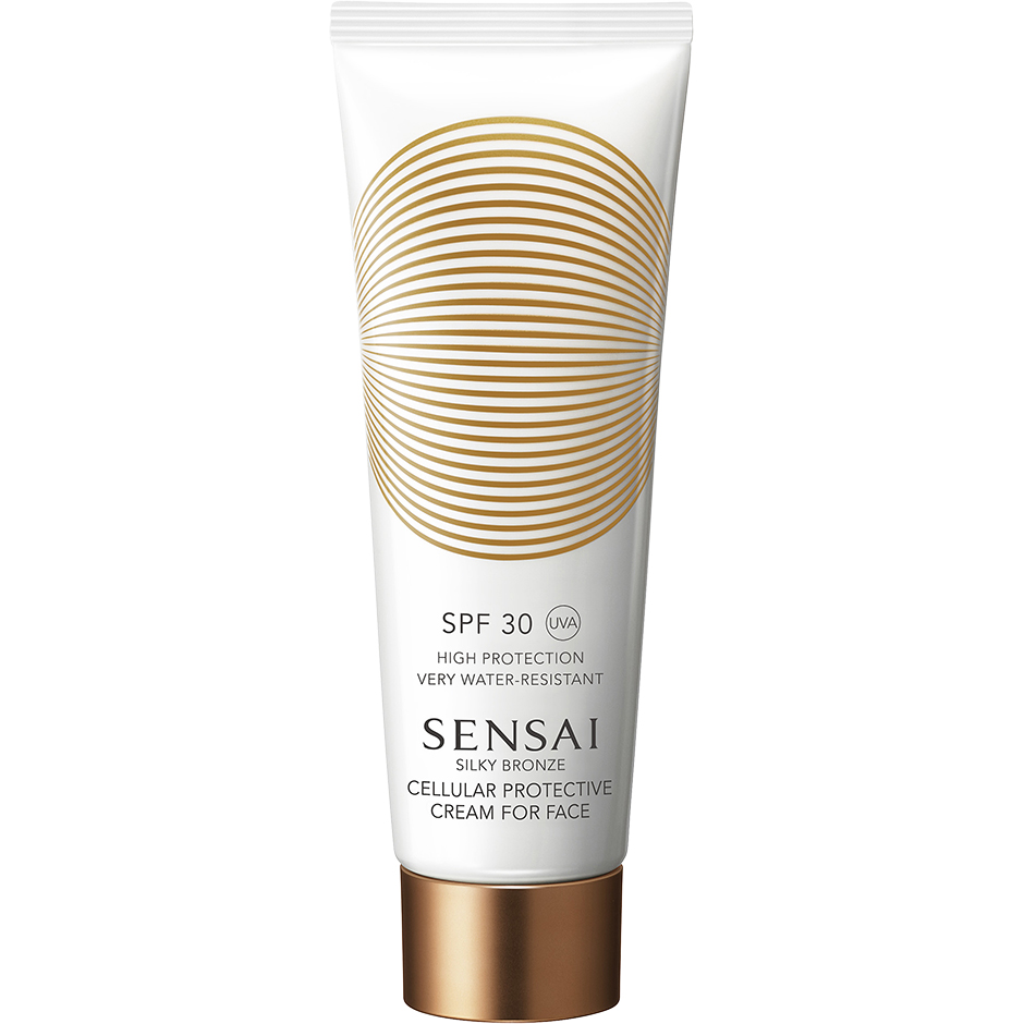 Silky Bronze Cellular Protective Cream For Face Spf30  Sensai Solskydd Ansikte