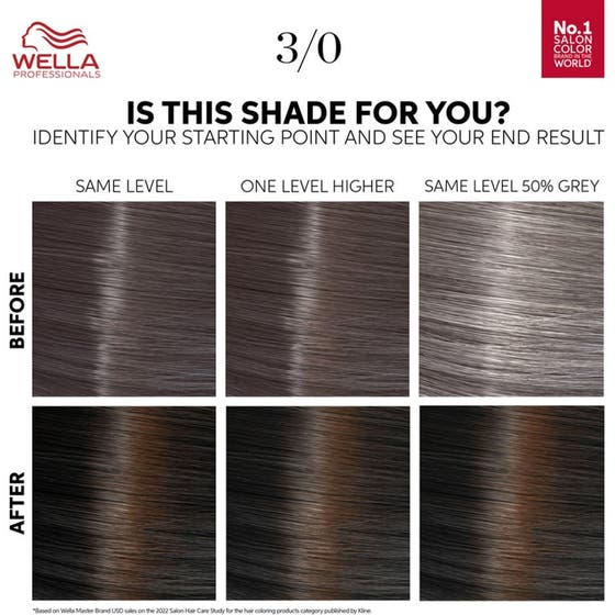 Dark Brown Trio Hair Color