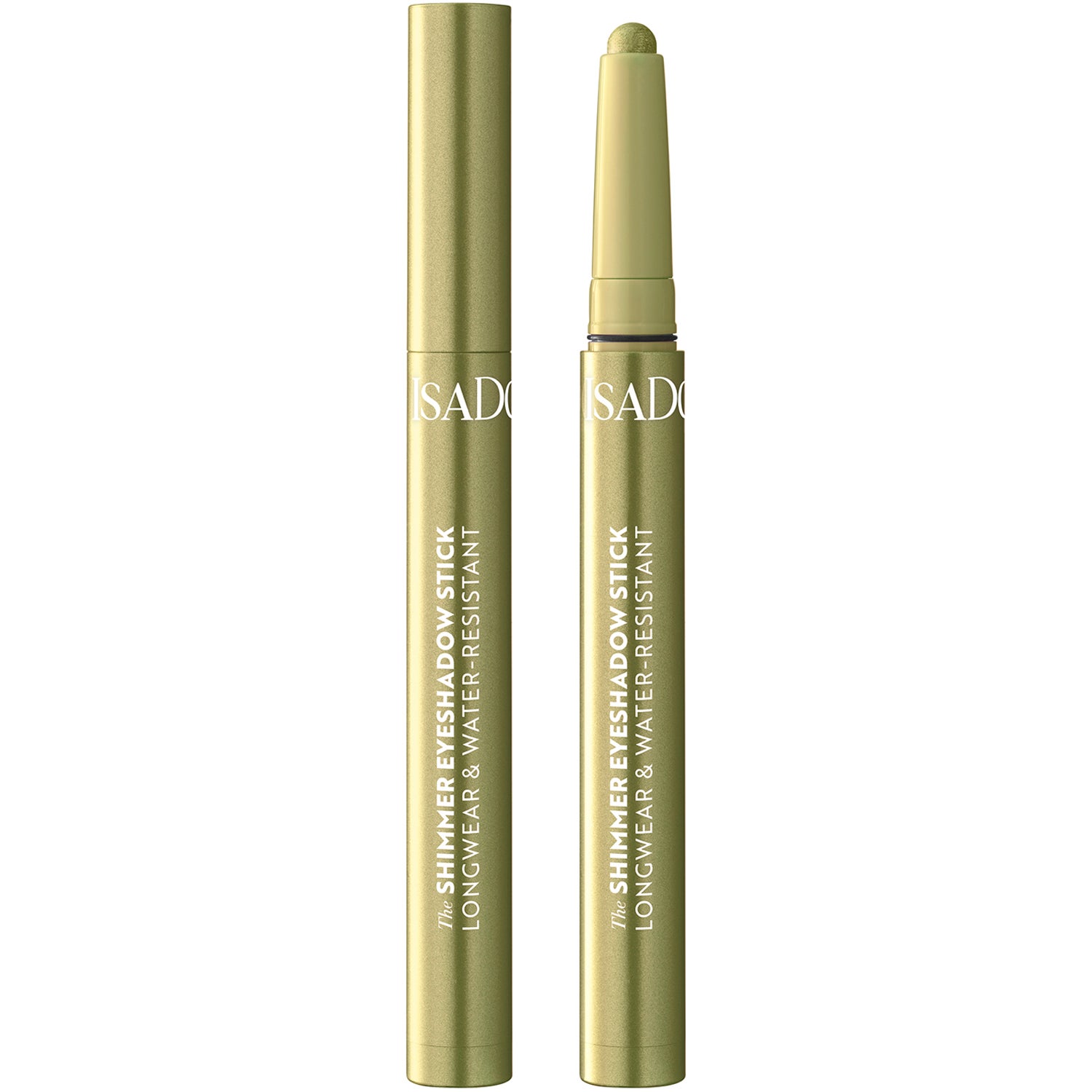 IsaDora The Shimmer Eyeshadow Stick Longwear & Water-Resistant Green Shimmer - 1,2 g