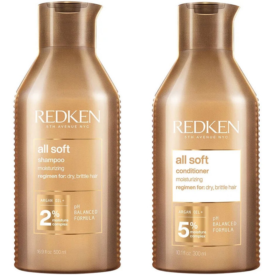Redken All Soft Duo Shampoo 500 ml + Conditioner 300 ml - 800 ml
