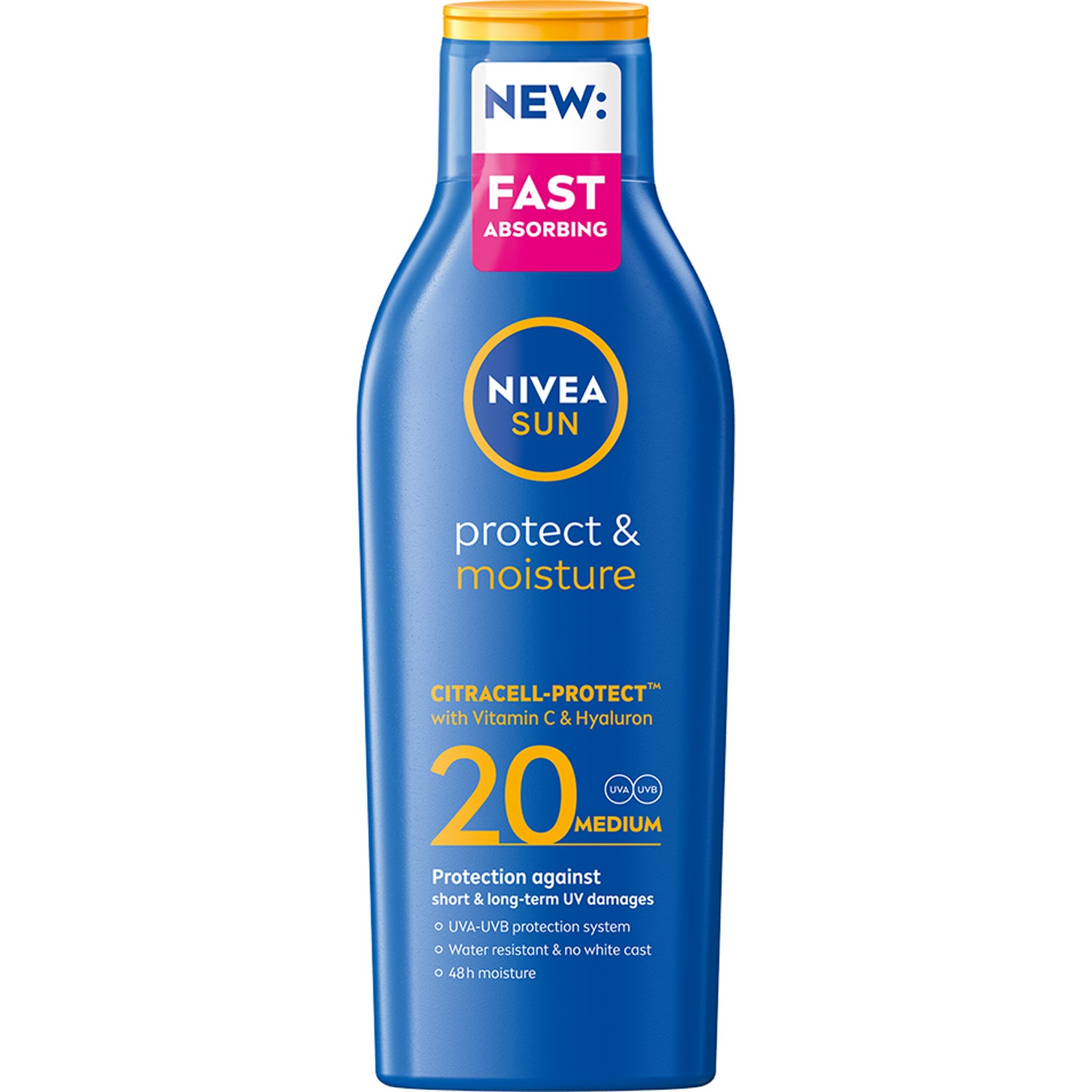NIVEA Protect & Moisture Sun Lotion SPF20 200 ml