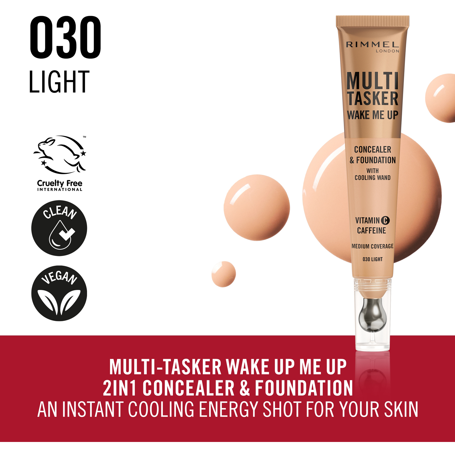 Multi Tasker Wake Me Up Concealer & Foundation