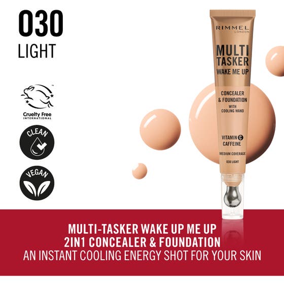 Multi Tasker Wake Me Up Concealer & Foundation