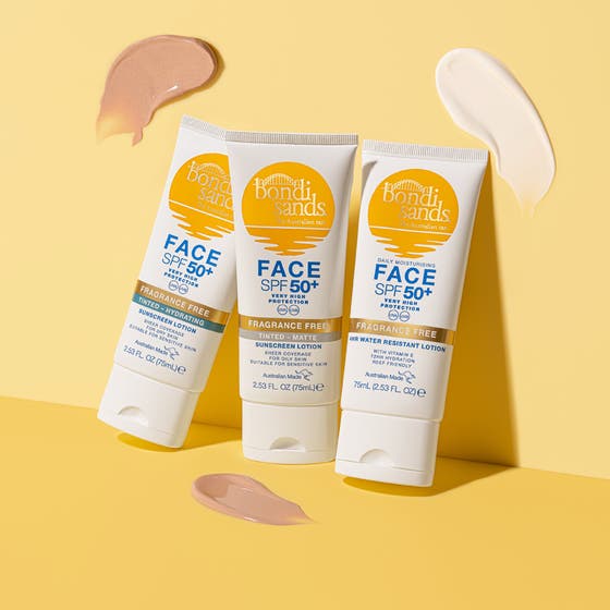 SPF50+Hydrating Tinted Face Lotion