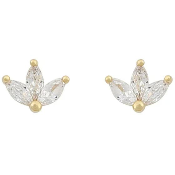 London small ear gold/clear