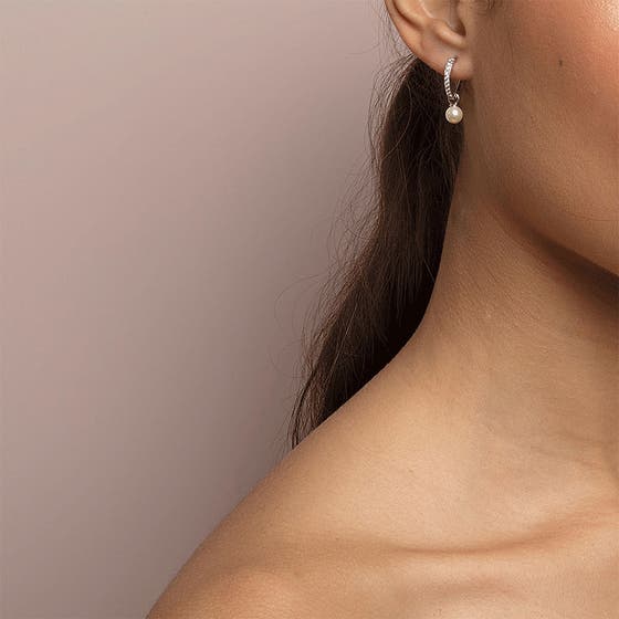 Petite Kennedy Hoops Earrings