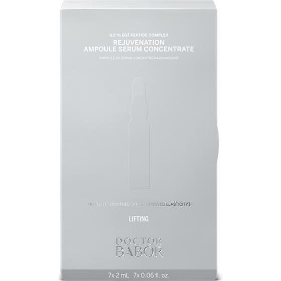 Babor DOC Rejuvenation Ampoule Serum Concentrates 14 ml lyftande serum i silvergrå förpackning