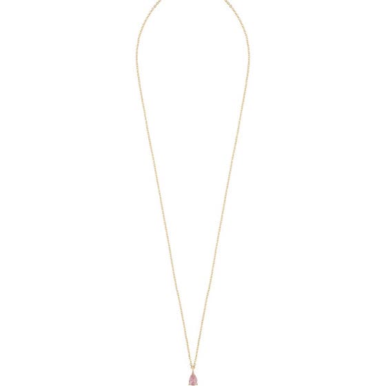 Nuit drop pendant neck 42 gold/pink
