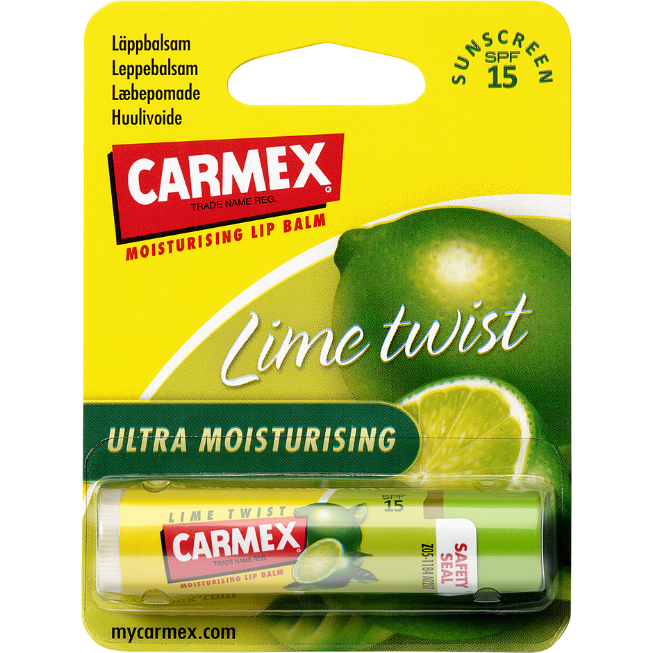 Carmex Lime Stick 4,2 g Carmex Läppbalsam & Läppskrubb