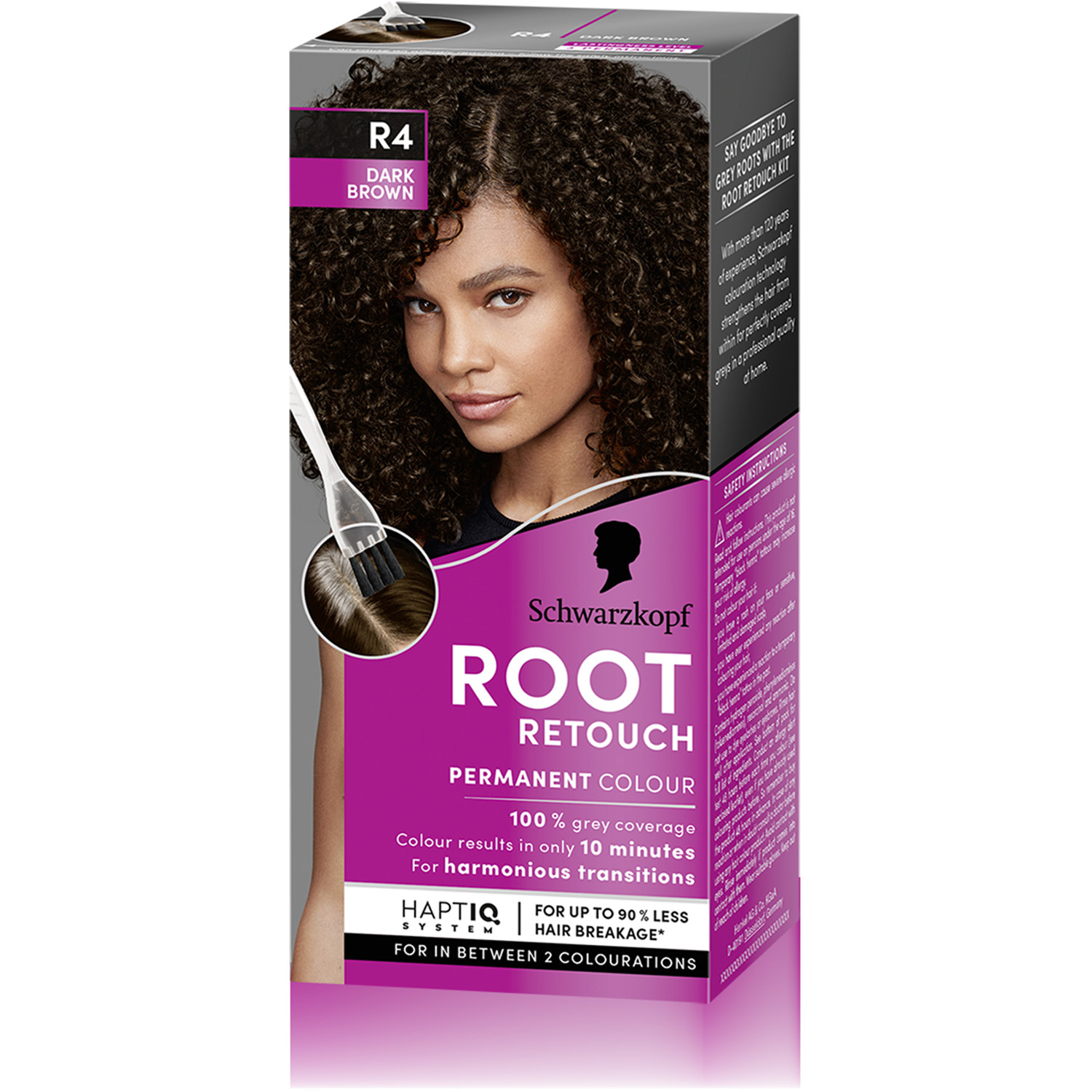 Schwarzkopf Schwarzkopf Root Retouch Permanent Color R4 Dark Brown - 1 pcs