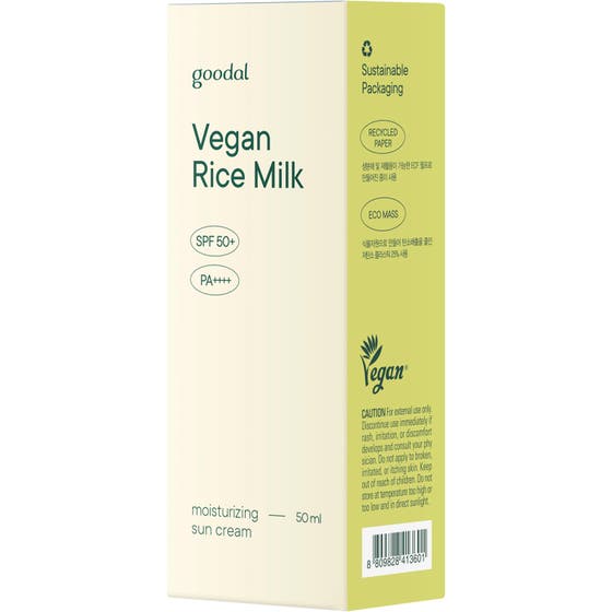 Vegan Rice Milk Moisturizing Sun Cream